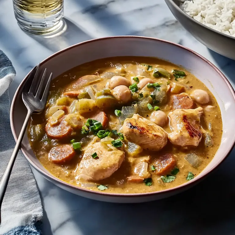 Flavorful Cajun Chicken and Sausage Gumbo Recipe Delight