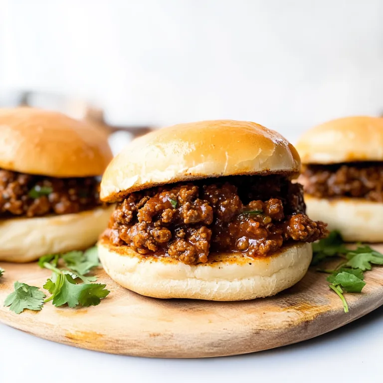 Irresistible Healthy Sloppy Joes for Quick Family Meals