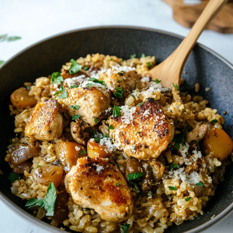 Irresistibly Creamy Chicken and Rice Recipe for Comfort