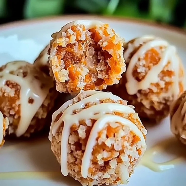 Irresistible No Bake Carrot Cake Bites Recipe