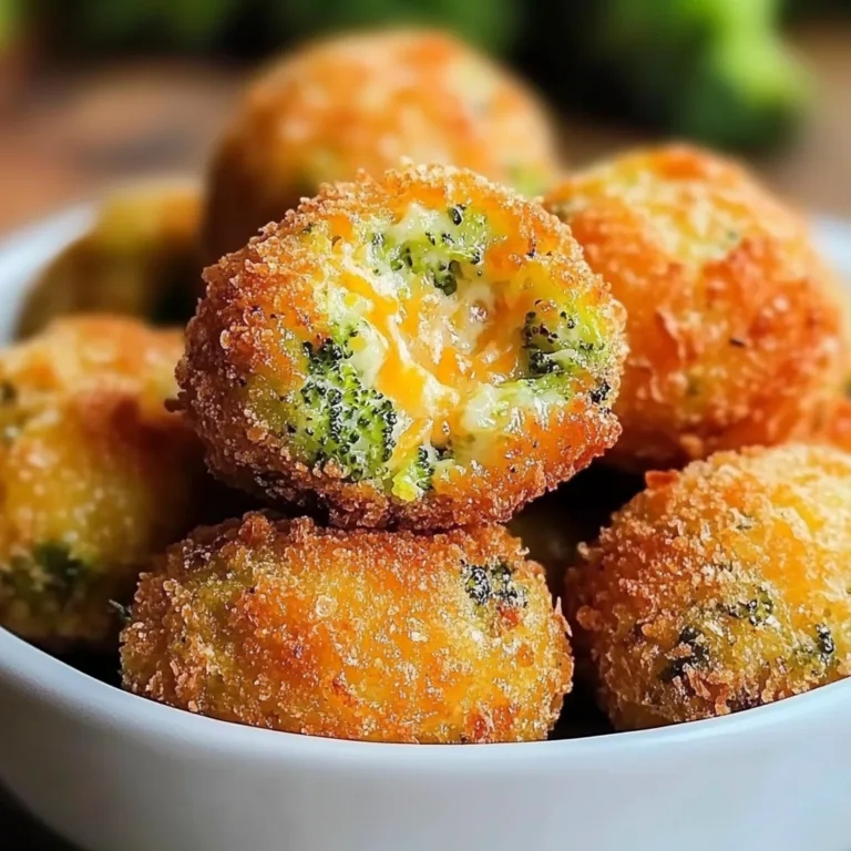 Crunchy Crispy Broccoli Cheese Bites: Irresistible Snack
