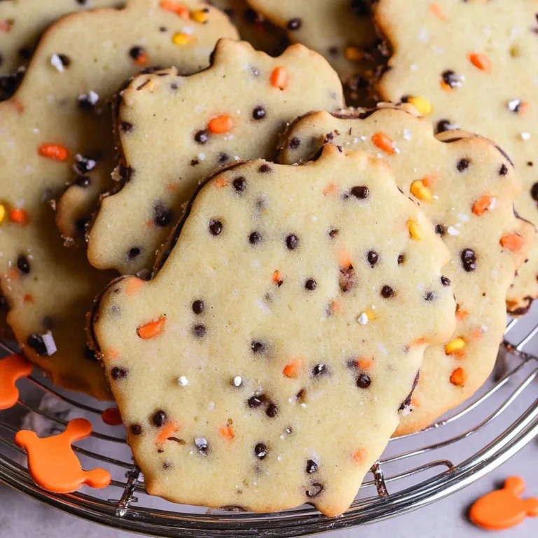 Spooktacular Halloween Shortbread Cookies Recipe