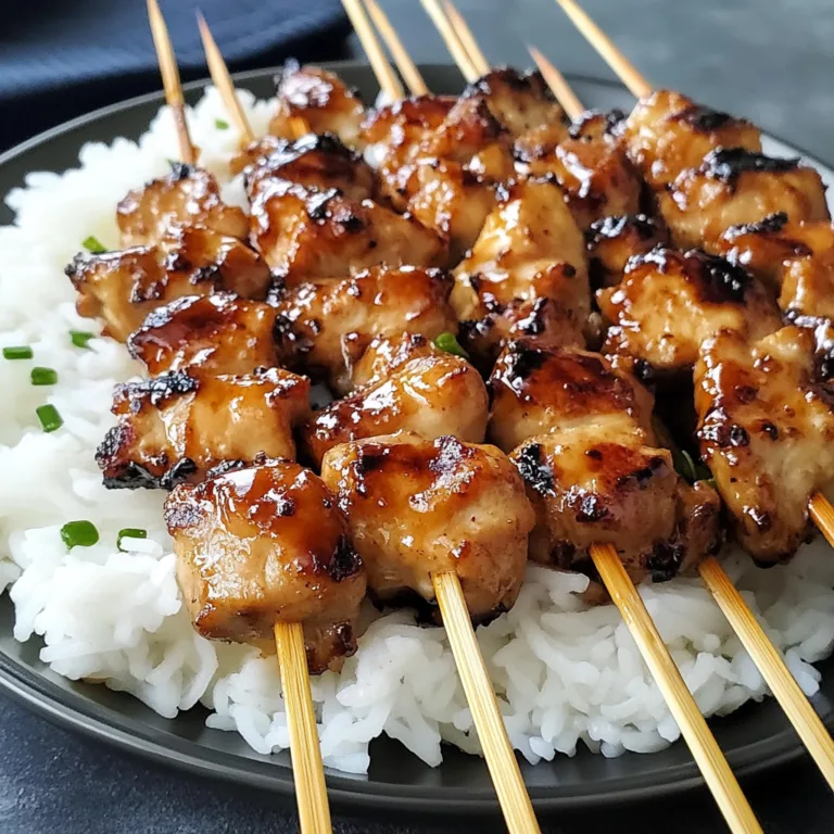 Irresistible Teriyaki Chicken Skewers Recipe to Delight