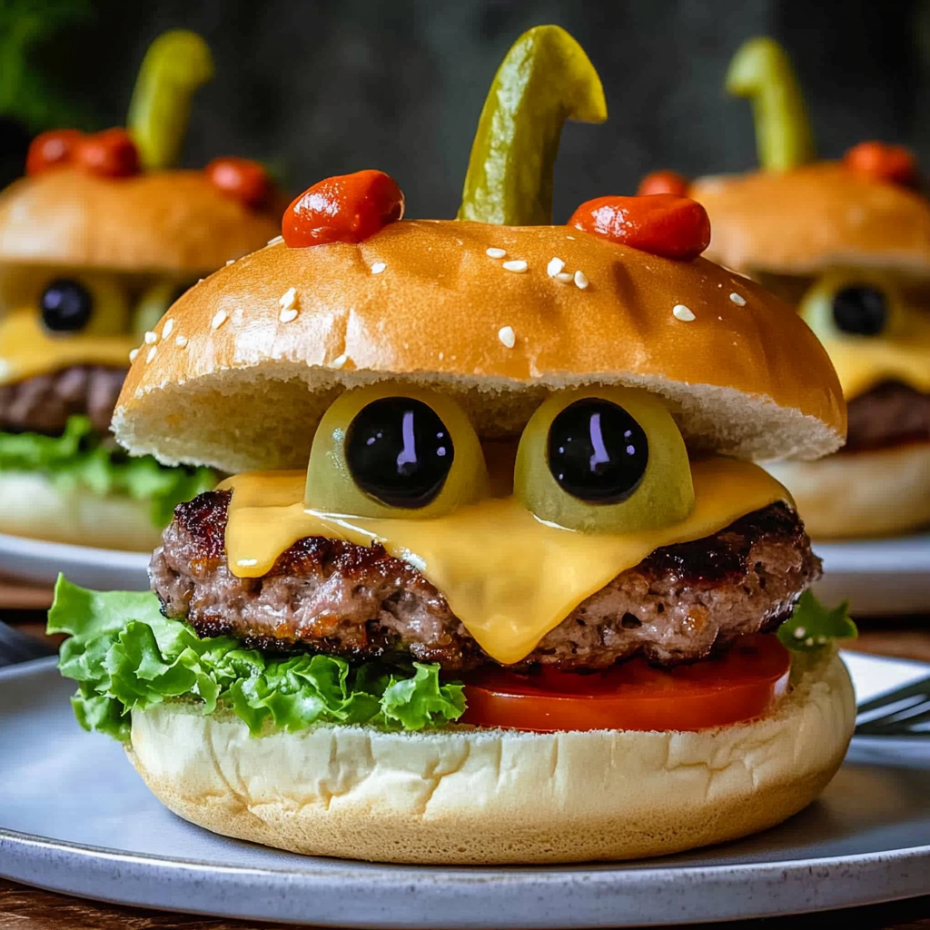 Recipe preparation for Monster Burger