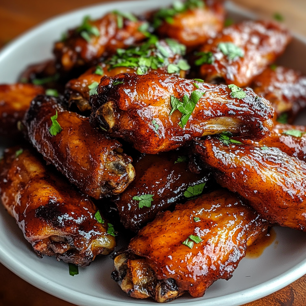 Recipe preparation for Brown Sugar Cajun Wings