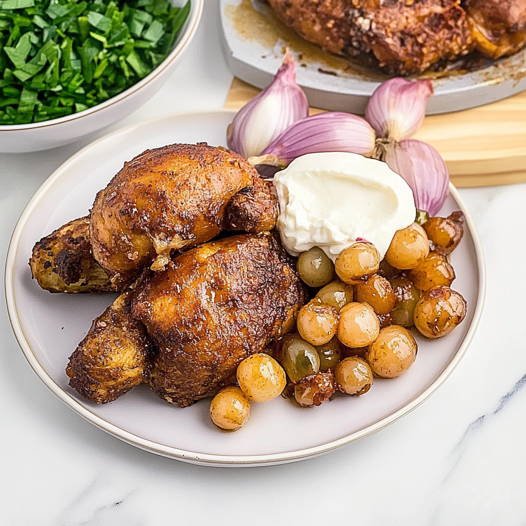 Recipe preparation for Glazed Pearl Onions