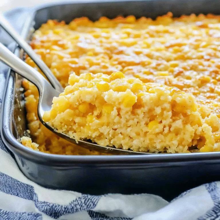 Irresistible Sweet Corn Pudding Recipe for Summer Joy