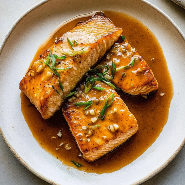Irresistible Maple Garlic Thanksgiving Salmon Recipe