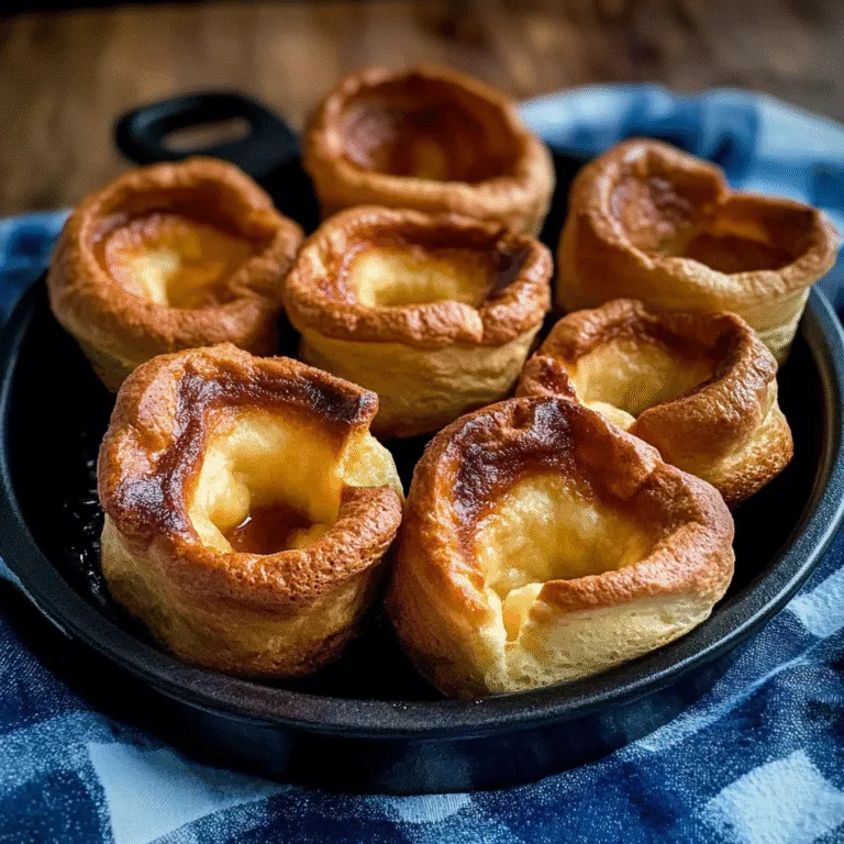 Fluffy Yorkshire Puddings: A Must-Try Recipe for Sundays