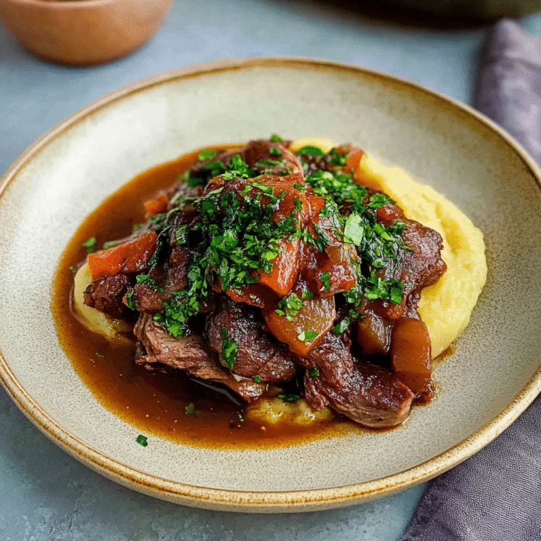 Irresistible Osso Buco with Gremolata Recipe Delight