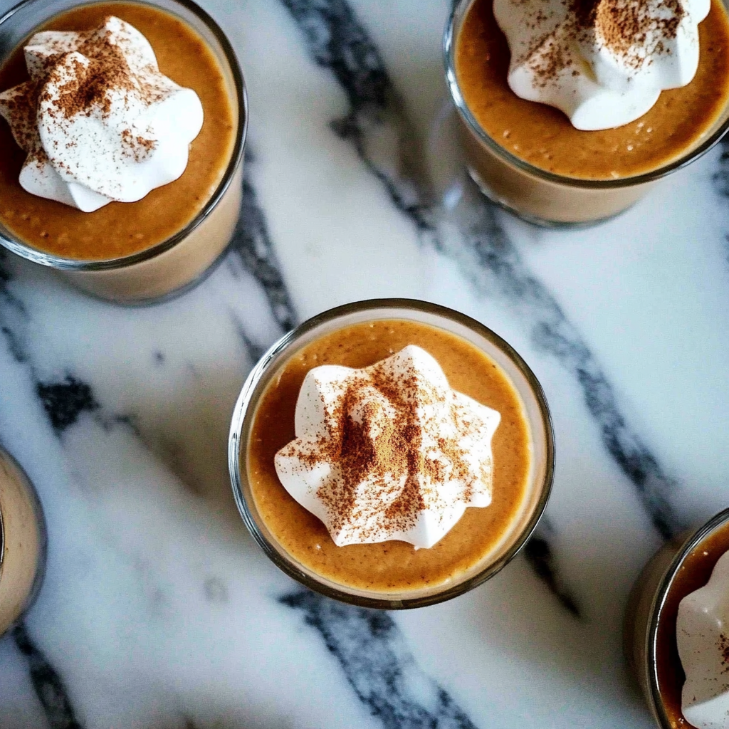 Recipe preparation for Pumpkin Cream Pie Cups