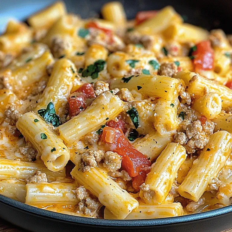 Zesty Rotel Pasta Fiesta: A Flavor-Packed Delight