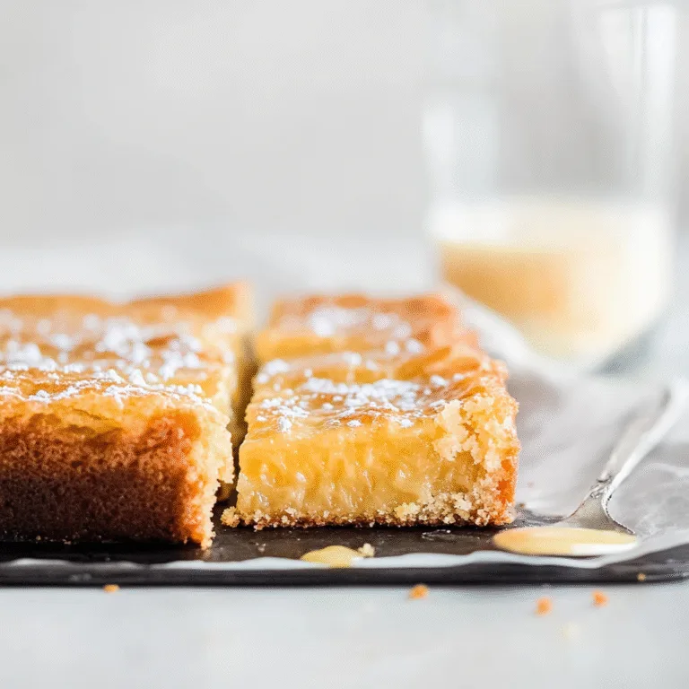 Irresistible Classic Butter Cake Squares Recipe