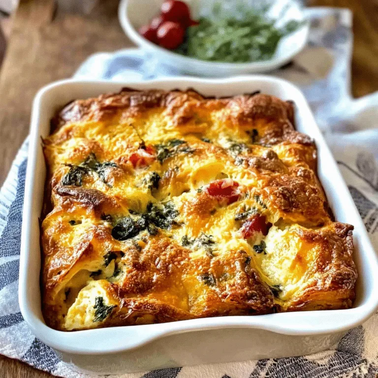 Irresistible Christmas Morning Cheese & Herb Strata Recipe