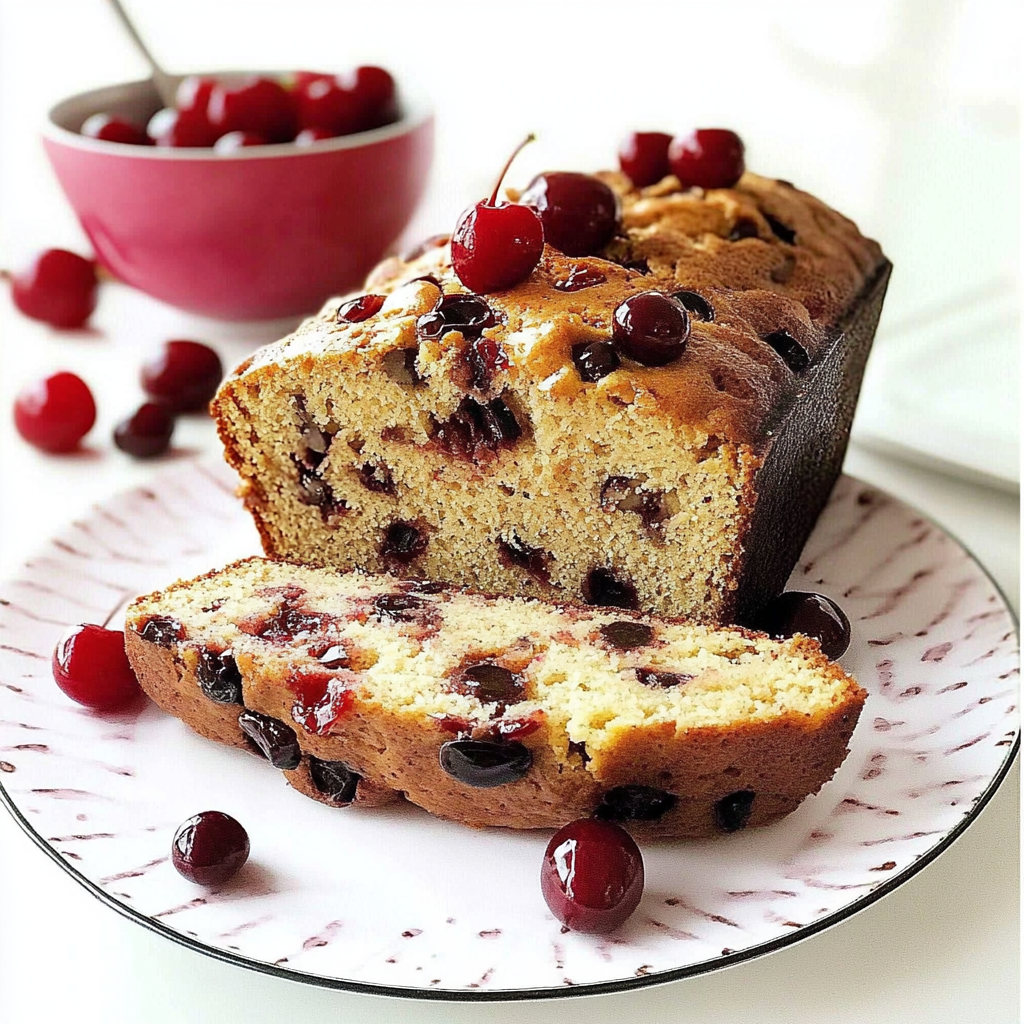 Recipe preparation for Holiday Cherry Chocolate Chip Bread