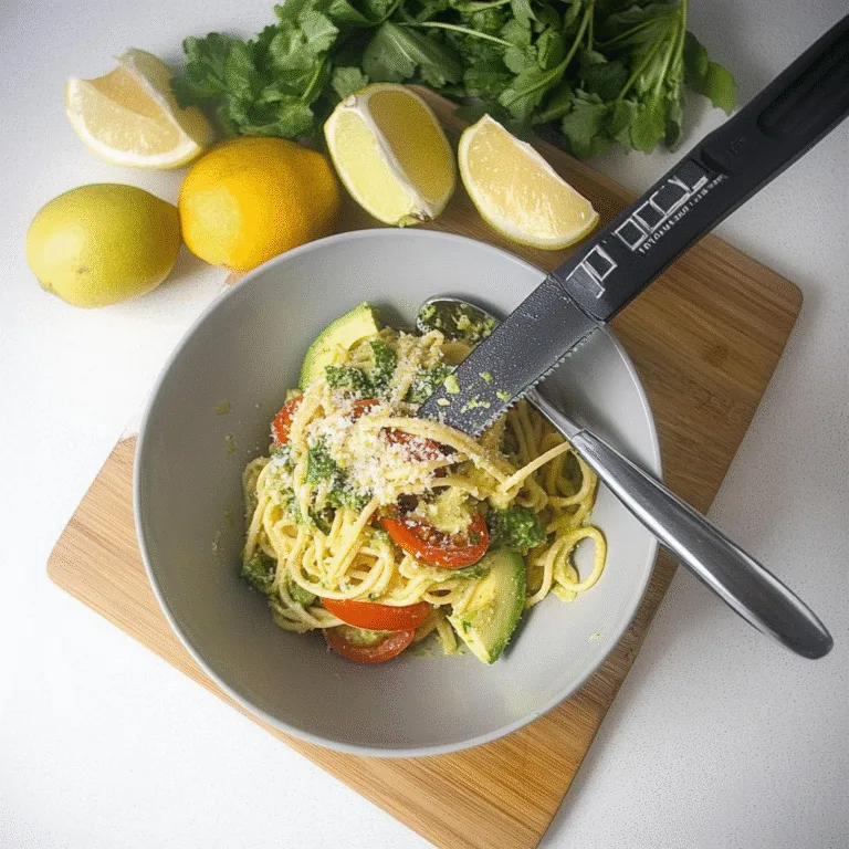 Creamy Avocado Lime Pasta: A Zesty Delight in Minutes
