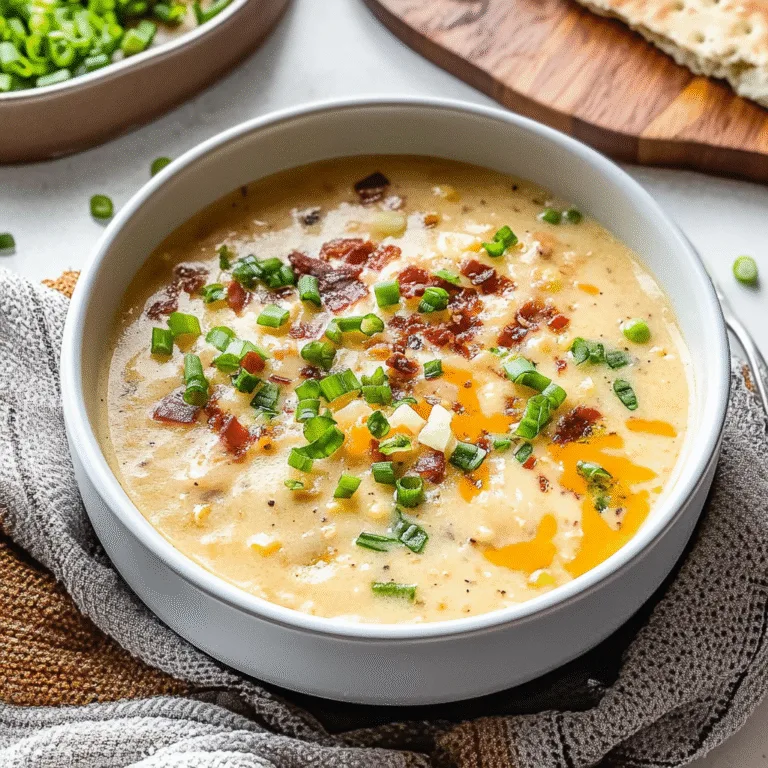 Comforting Hearty Cheeseburger Chowder Recipe to Savor