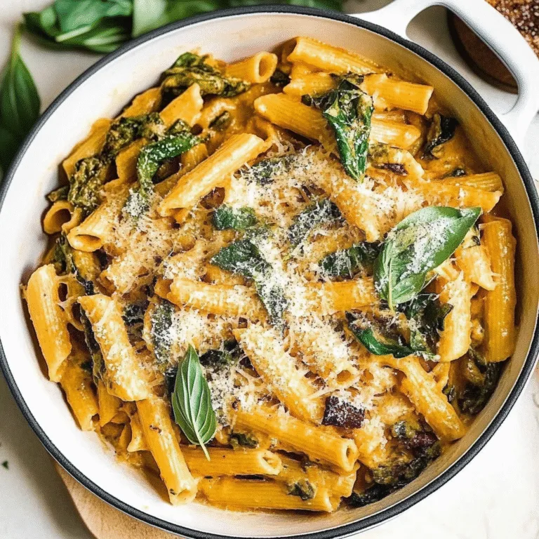 Creamy Pumpkin Pasta: A Cozy Autumn Delight Recipe