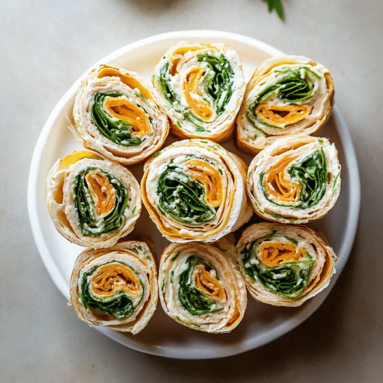 Delicious Turkey and Cheese Pinwheels for Easy Snacking