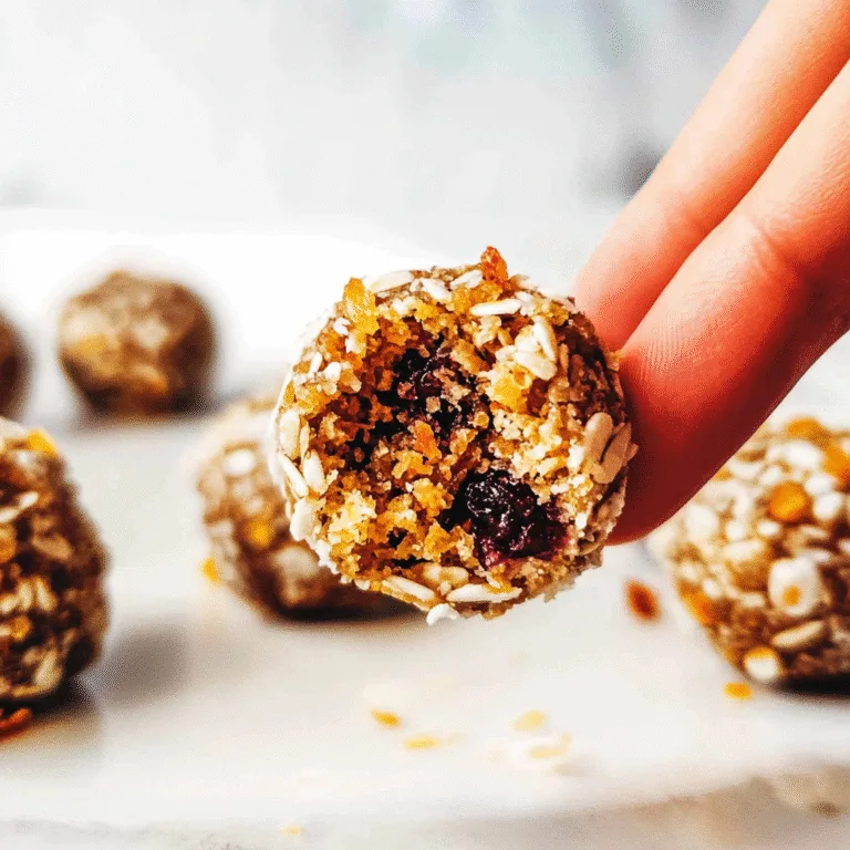 Energizing Cranberry Orange Almond Energy Bites Recipe