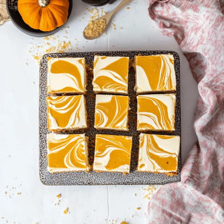 Irresistible Pumpkin Cheesecake Bars Recipe to Savor