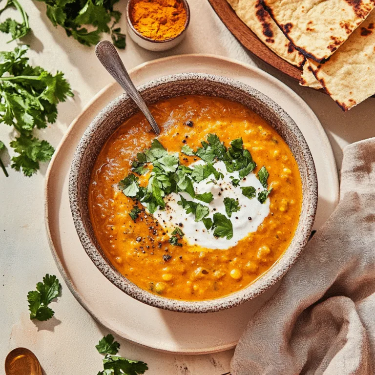 Discover Delicious Curried Red Lentil Soup Recipe