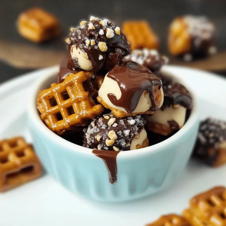 Irresistible Easy No-Bake Nutella Pretzel Bites Recipe