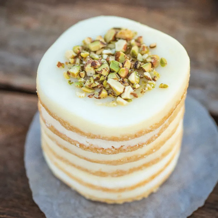 Irresistible White Chocolate Pistachio Shortbread Recipe