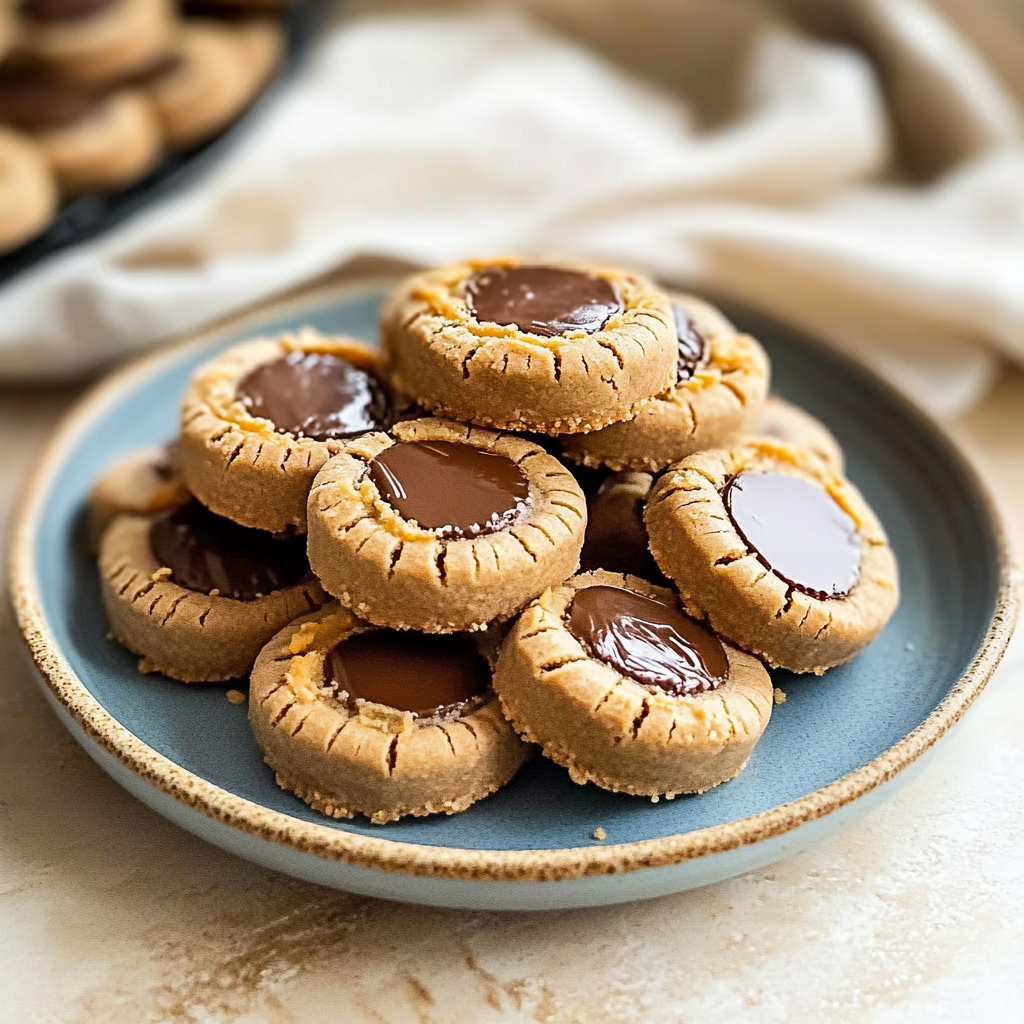 Recipe preparation for Peanut Butter Cup Cookie Bites