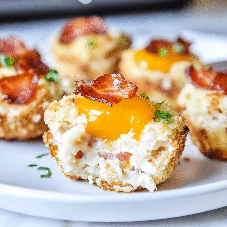 Irresistible Tater Tot Bacon Breakfast Cups Recipe