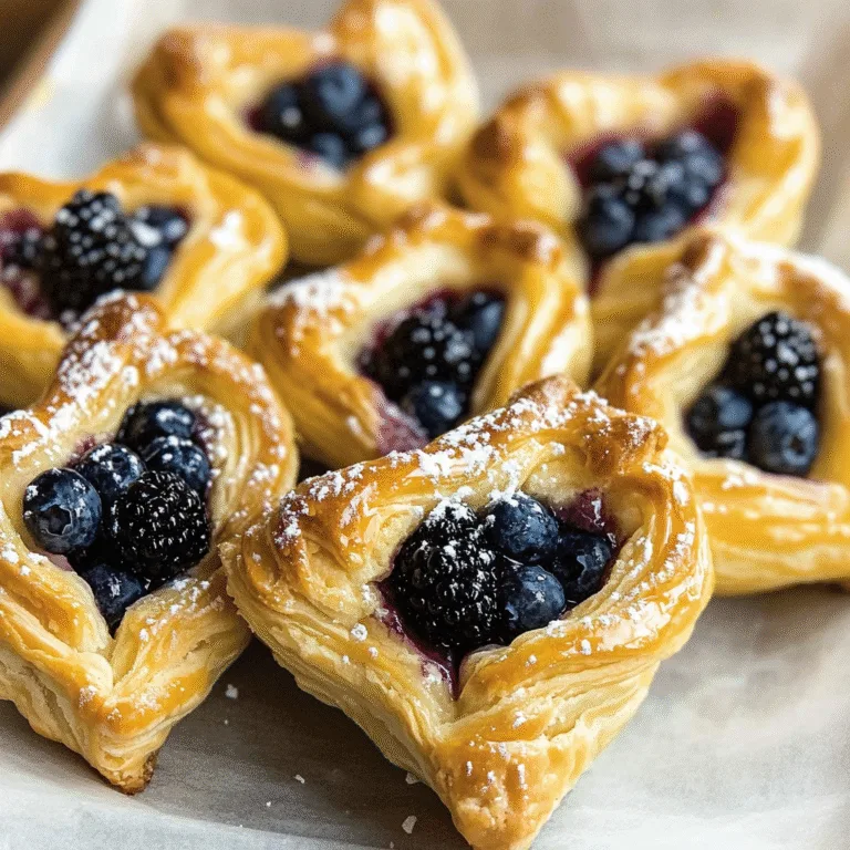 Irresistible Party Puff Pastry Berry Pinwheels Recipe