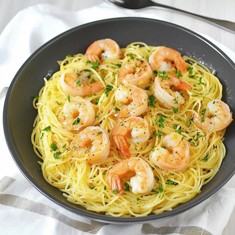 Irresistible Easy Shrimp Scampi Angel Hair Recipe