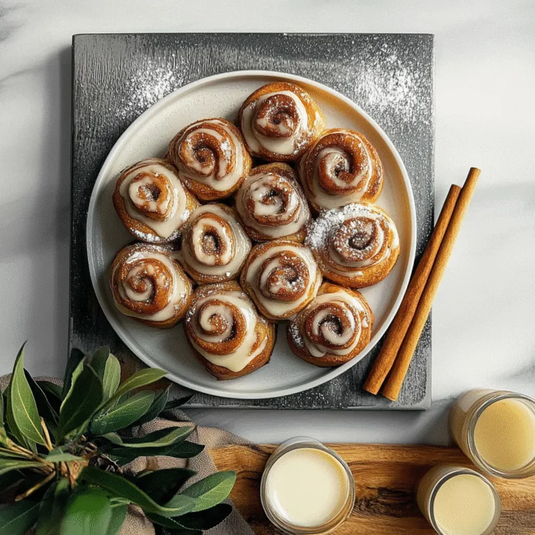 Irresistible Mini Cinnamon Roll Christmas Trees Recipe