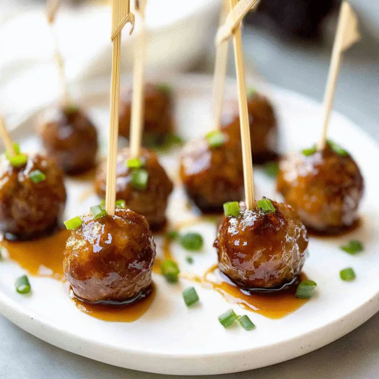 Irresistible Mini Meatball Party Picks for Any Gathering