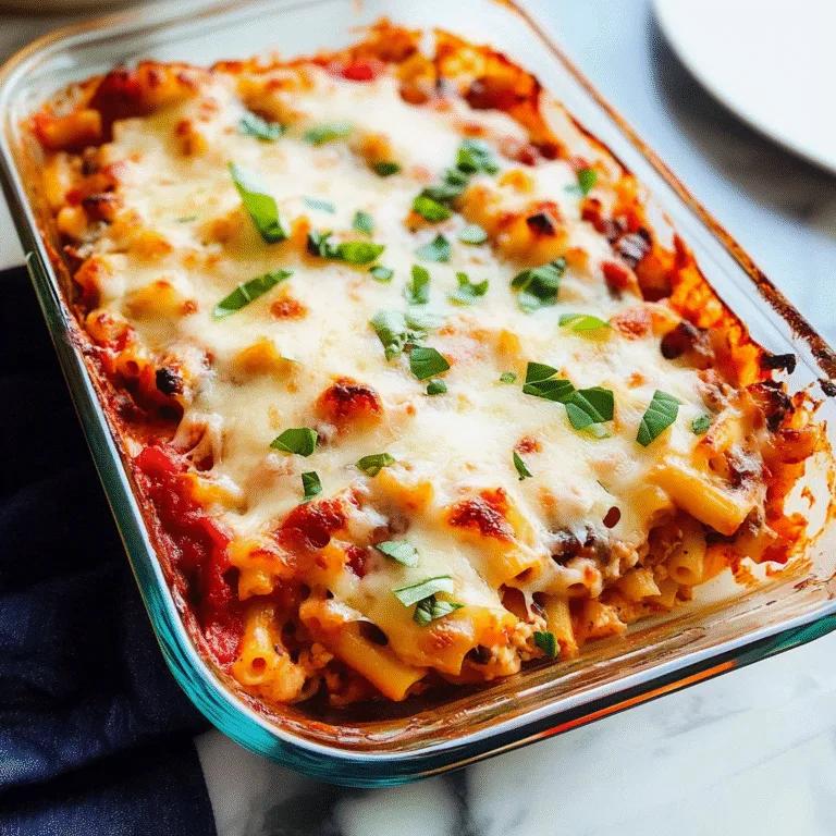 Irresistible Baked Ziti with Roasted Winter Vegetables