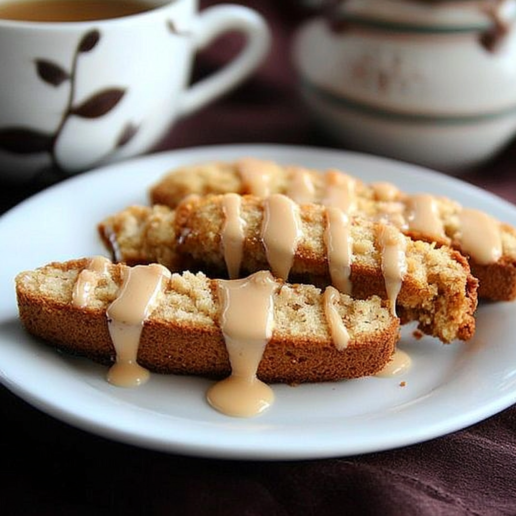 Recipe preparation for Orange Cardamom Winter Biscotti