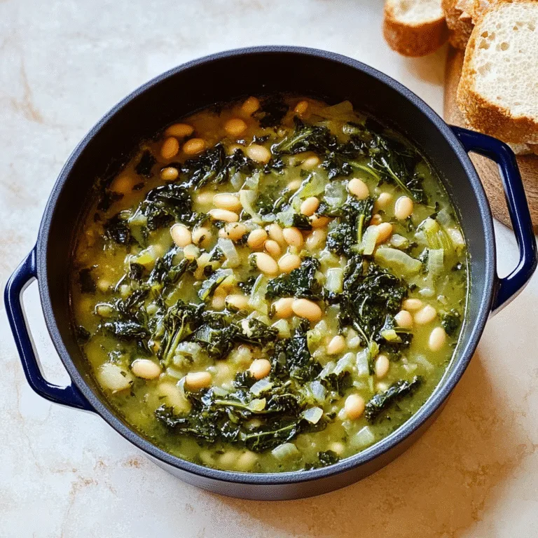 Cozy Winter Soup with Beans & Greens – A Comforting Recipe