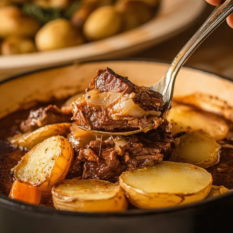 Cozy Easy Winter Beef & Potato Bake Recipe for Comfort