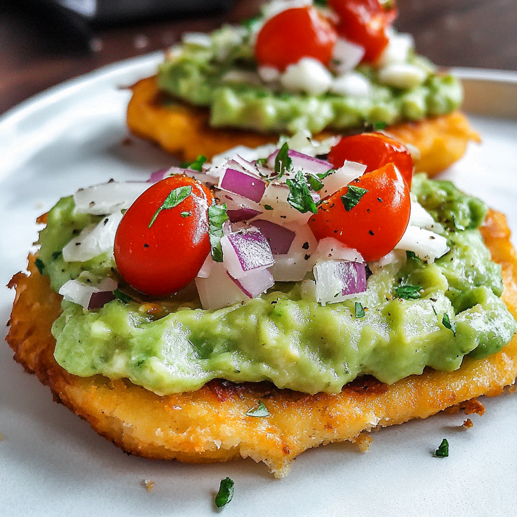 Recipe preparation for Hashbrown & Avocado Breakfast Flatbread