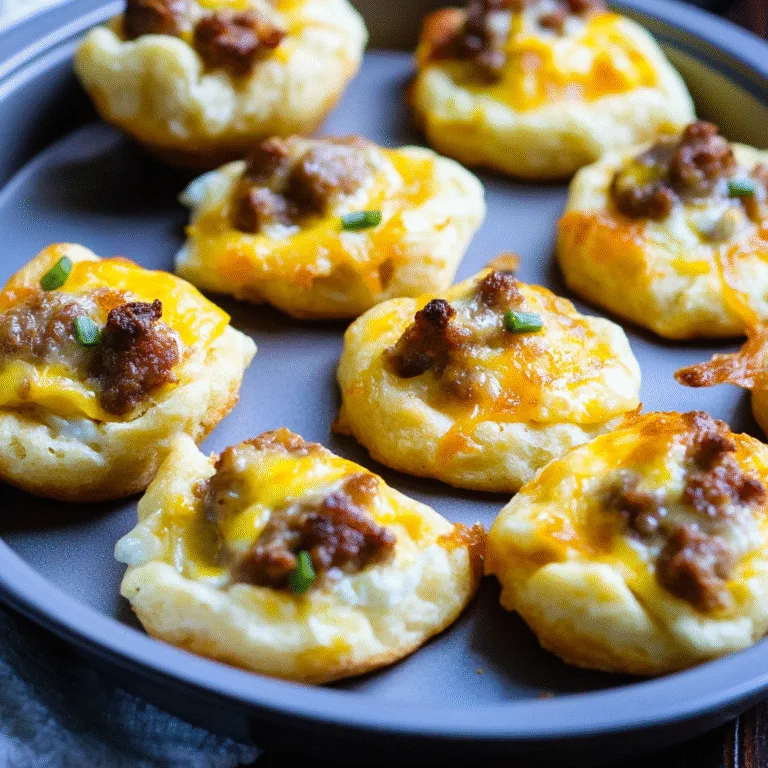 Irresistible Sausage Egg Biscuit Cups for a Perfect Breakfast