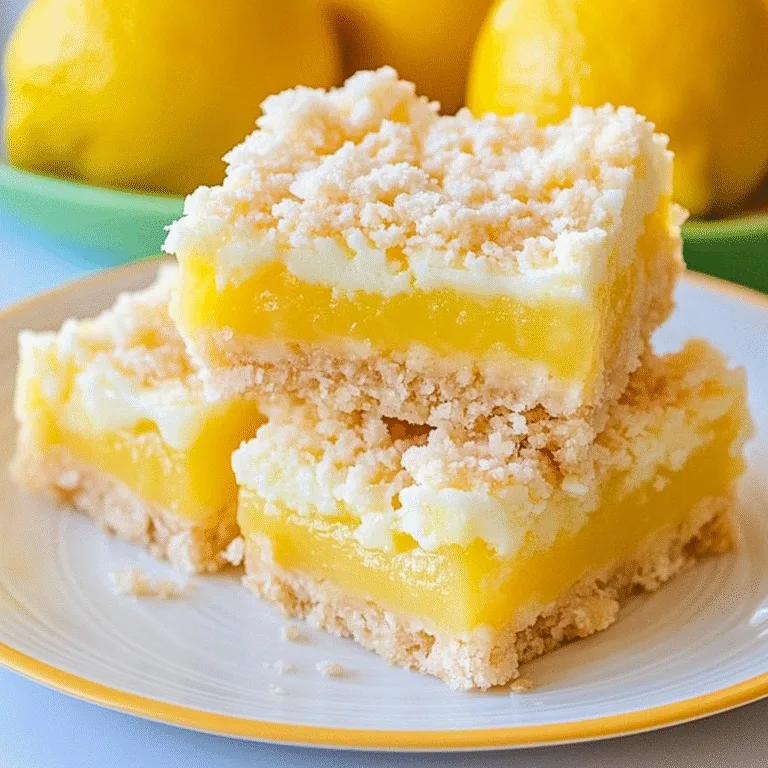 Refreshing Lemon Coconut Freeze Bars Recipe for Summer Bliss