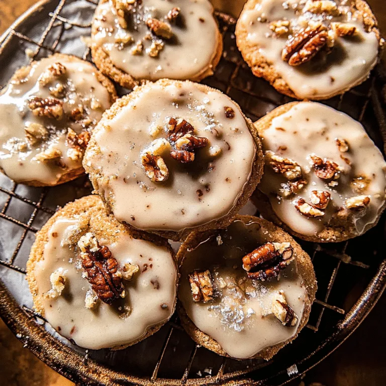 Irresistible Maple Brown Sugar Cookies with Toasted Pecans