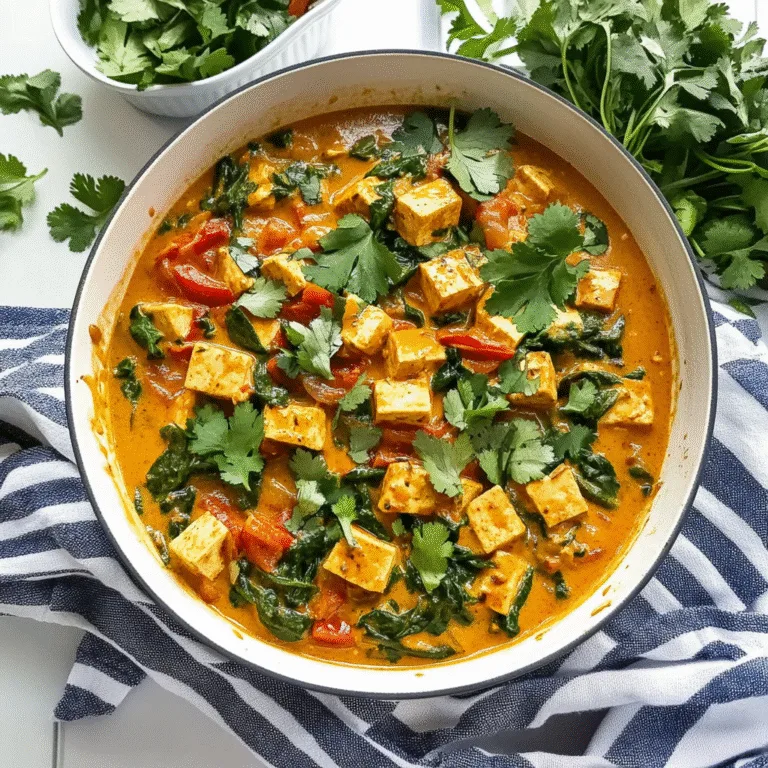 Irresistible Coconut Curry Tofu Bowls – A Tropical Delight
