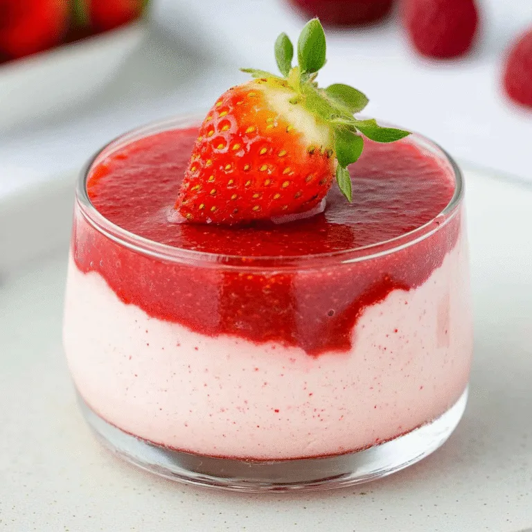 Irresistible Strawberry Mousse: A Dreamy Dessert Delight