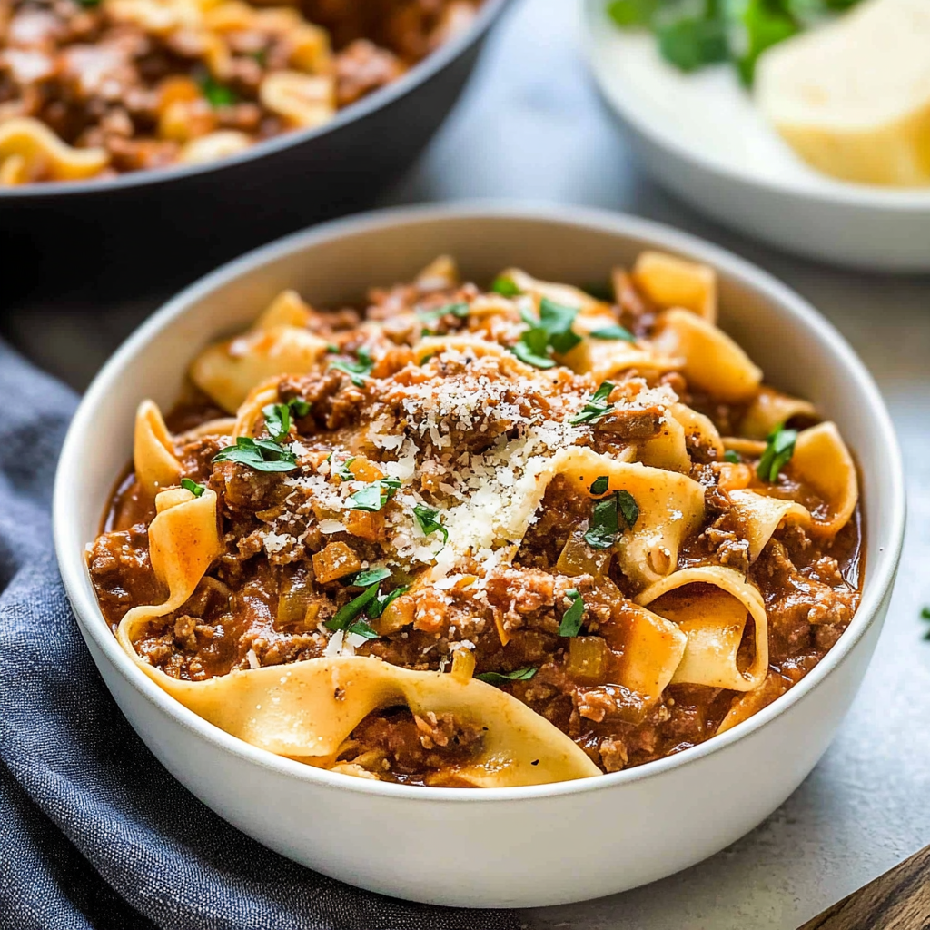 Recipe preparation for Beef Ragu