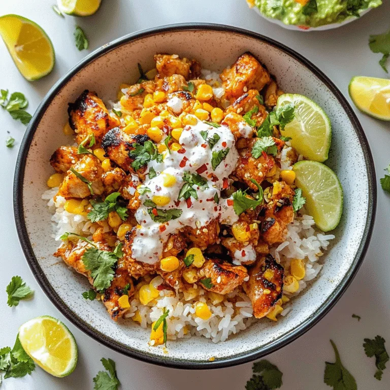 Savory Street Corn Chicken Rice Recipe: A Flavorful Delight