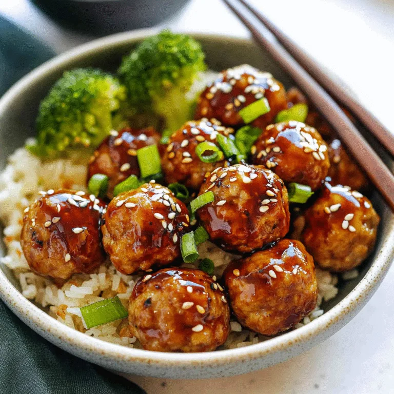 Irresistible Asian Glazed Turkey Meatballs Recipe
