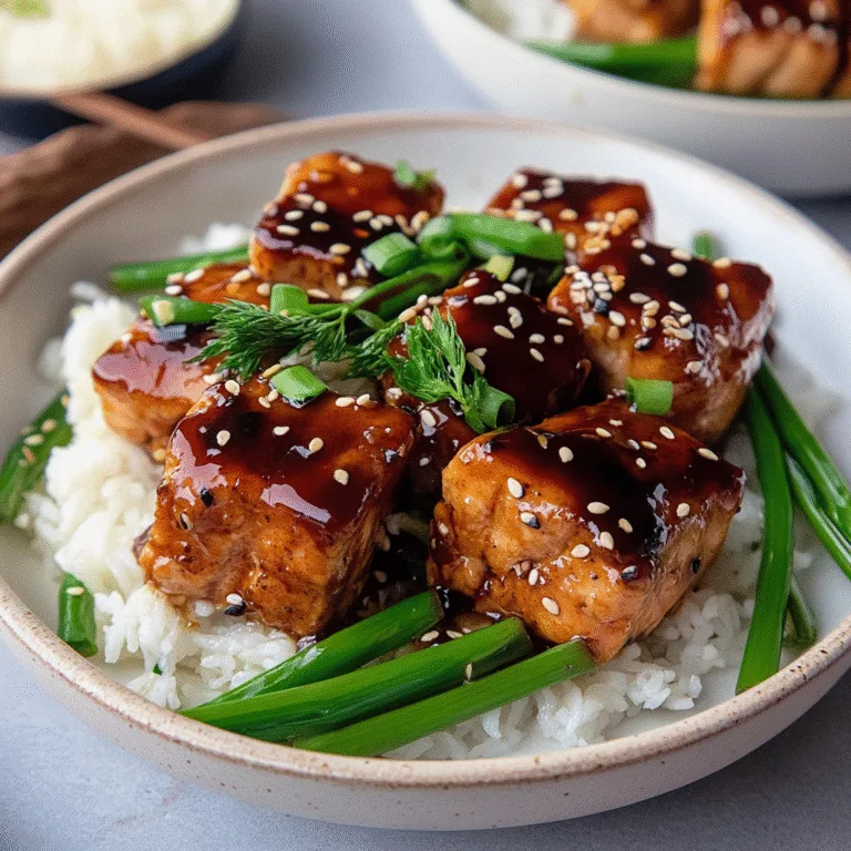 Delicious Air Fryer Teriyaki Salmon in 20 Minutes