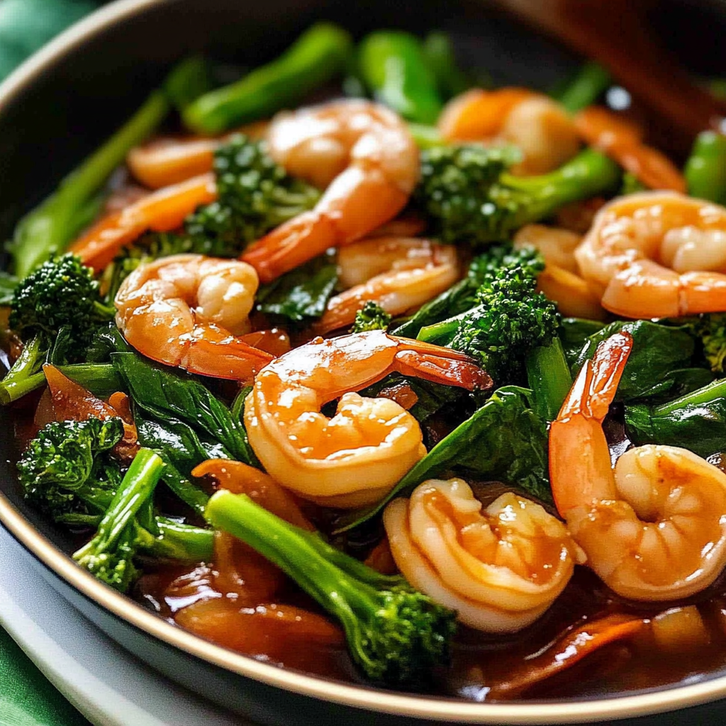 Recipe preparation for Prawns Stir Fry