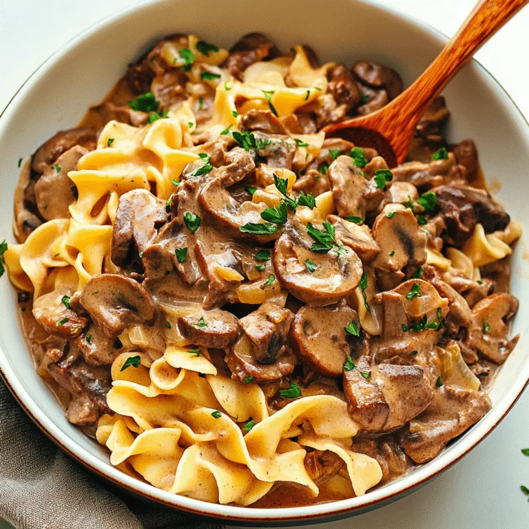 Ultimate Beef Stroganoff Recipe: Comfort Food Delight